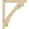Ekena Millwork Merced Block Rough Sawn Bracket, Douglas Fir, 4"W x 40"D x 48"H BKT04X40X48MRC05RDF - alternate 2